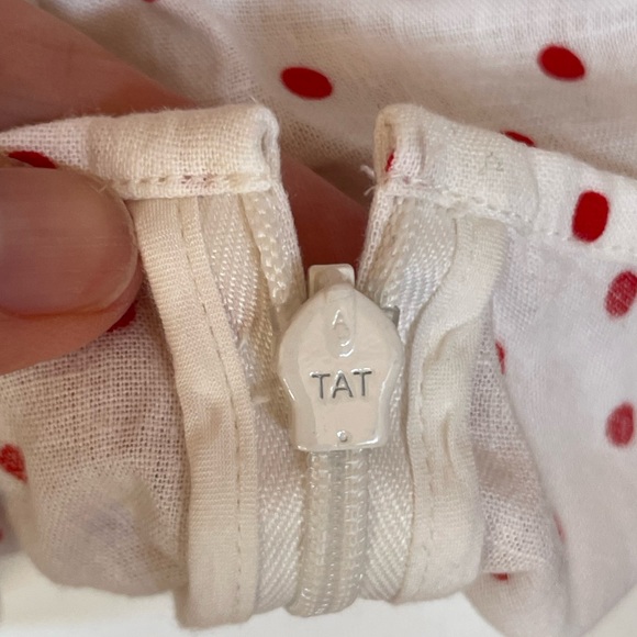 Anthropologie Maeve Polka Dot Tank Top - Picture 7 of 9